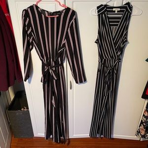 2 jumpsuits